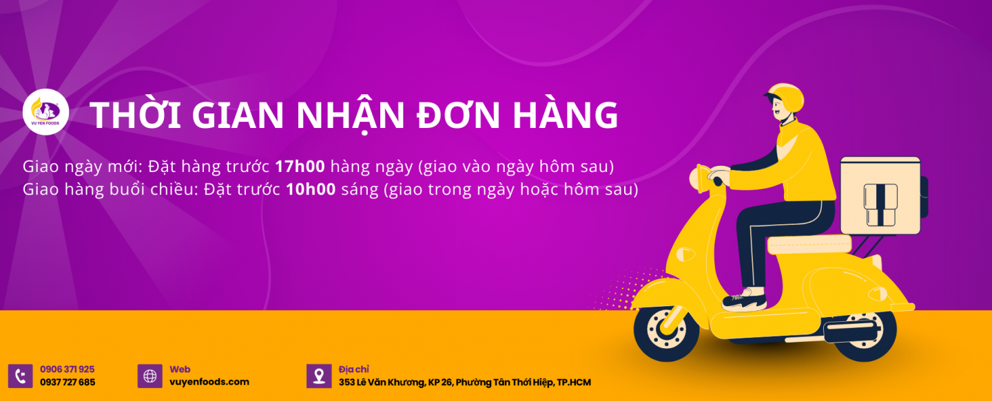 CHÍNH SÁCH ĐẶT HÀNG