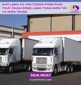 KHO LẠNH VŨ YẾN FOODS PHÂN PHỐI THỰC PHẨM ĐÔNG LẠNH TOÀN MIỀN TÂY VÀ MIỀN TRUNG
