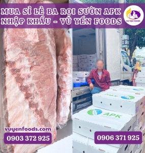 MUA SỈ LẺ BA RỌI SƯỜN APK NHẬP KHẨU - VŨ YẾN FOODS