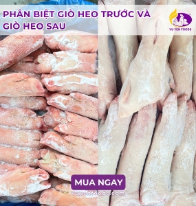 PHÂN BIỆT GIÒ HEO TRƯỚC VÀ GIÒ HEO SAU