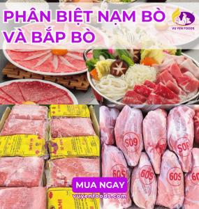 PHÂN BIỆT NẠM BÒ VÀ BẮP BÒ