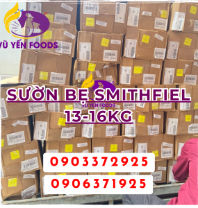 Sườn bẹ heo Smithfield: Món ngon cho bữa ăn gia đình
