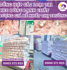 TỔNG HỢP CÁC LOẠI TAI HEO ĐÔNG LẠNH CHẤT LƯỢNG GIÁ RẺ NHẤT THỊ TRƯỜNG