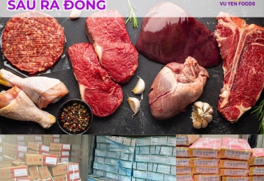 KỸ THUẬT ĐỊNH BIÊN HAO HỤT THỰC PHẨM ĐÔNG LẠNH SAU RÃ ĐÔNG