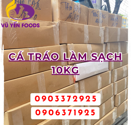 Cá Tráo làm sạch 10kg