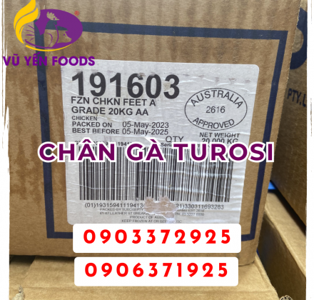 Chân gà turosi