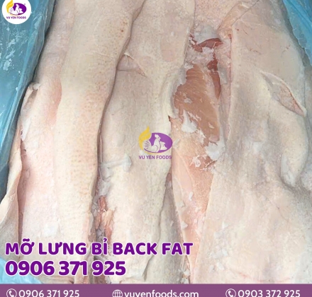 MỠ LƯNG BỈ BACK FAT