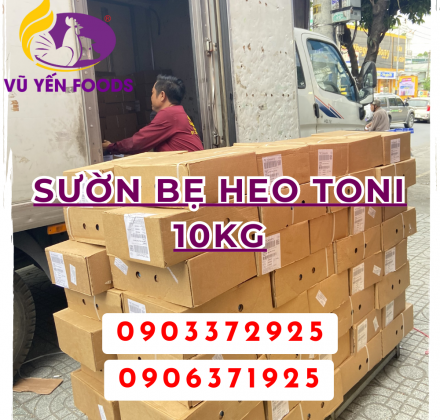 Sườn bẹ Heo Toni 10kg
