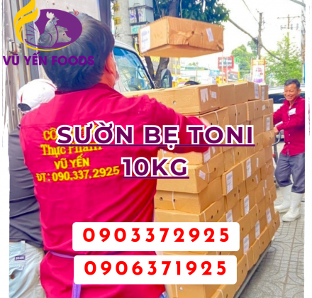 Sườn bẹ Toni 10kg