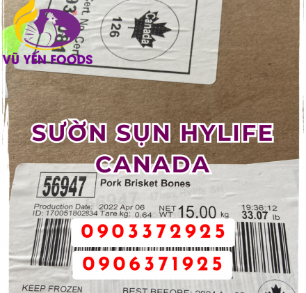 Sườn sụn hylife canada