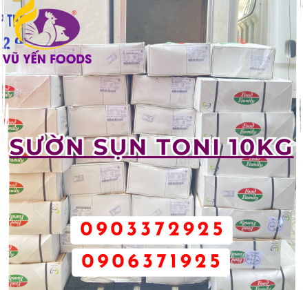 Sườn sụn Toni 10kg