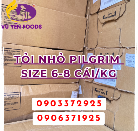 Tỏi nhỏ Pilgrim Size 6-8 Cái/kg