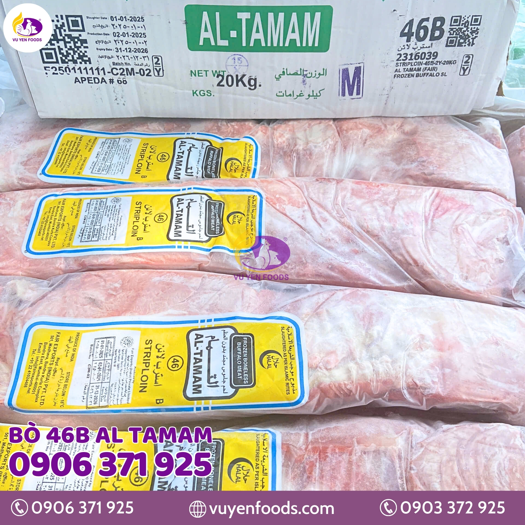 BÒ 46 AL TAMAM THĂN LÓC GÂN