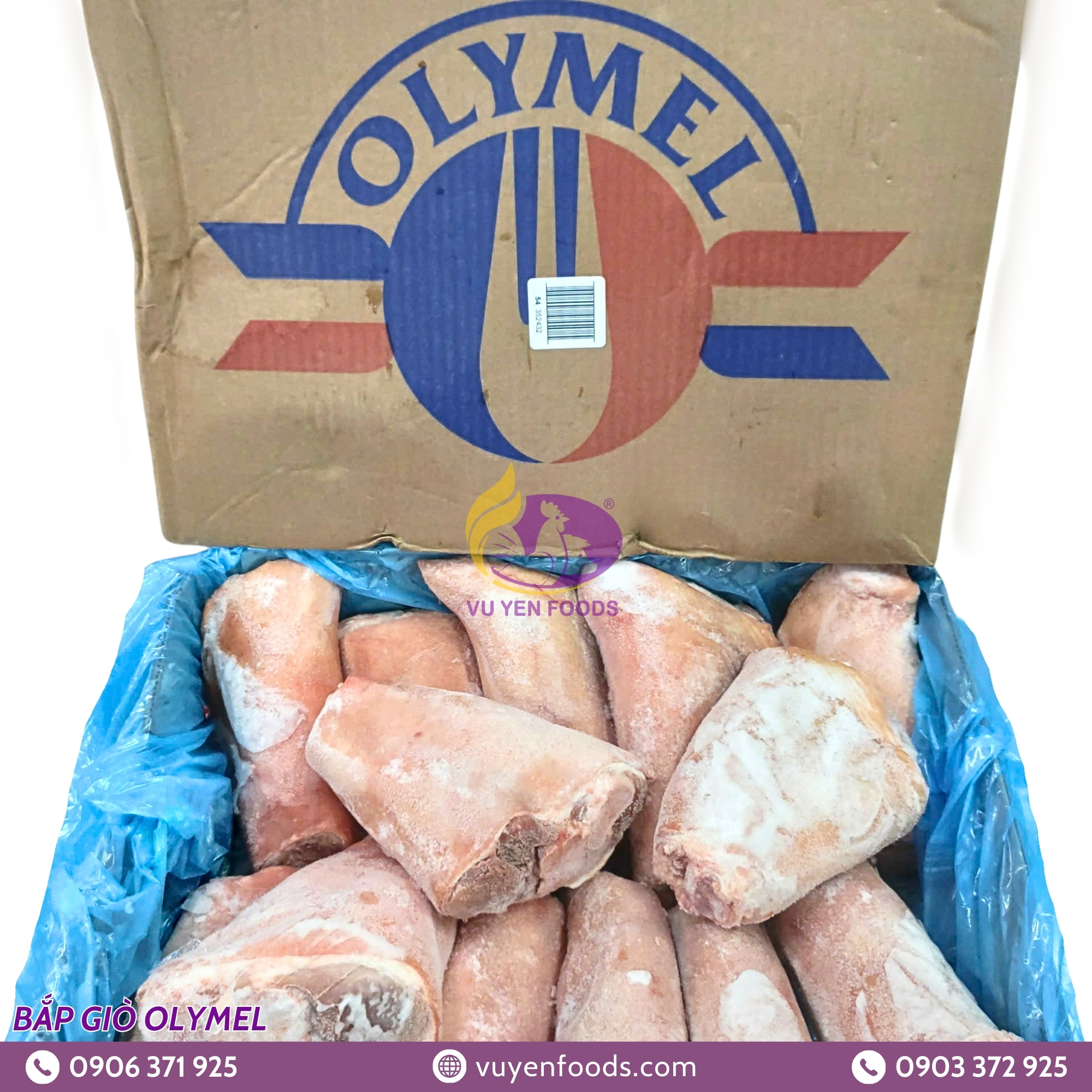 BẮP GIÒ OLYMEL ĐÔNG LẠNH