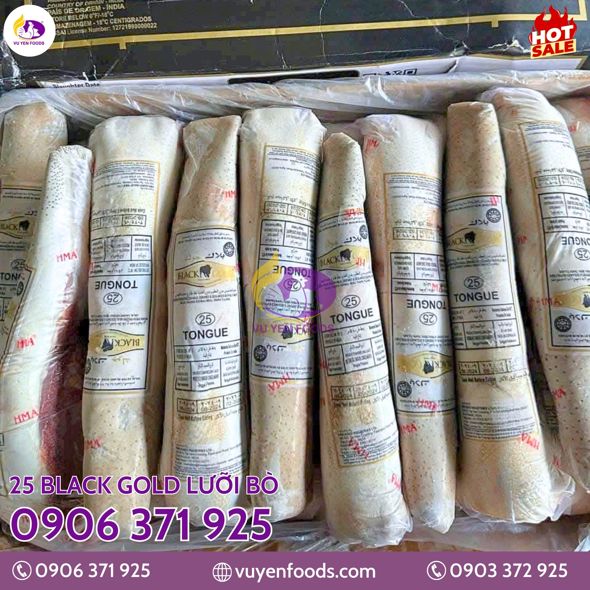 LƯỠI BÒ 25 BLACK GOLD