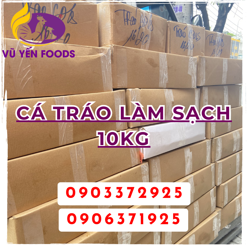 Cá Tráo làm sạch 10kg