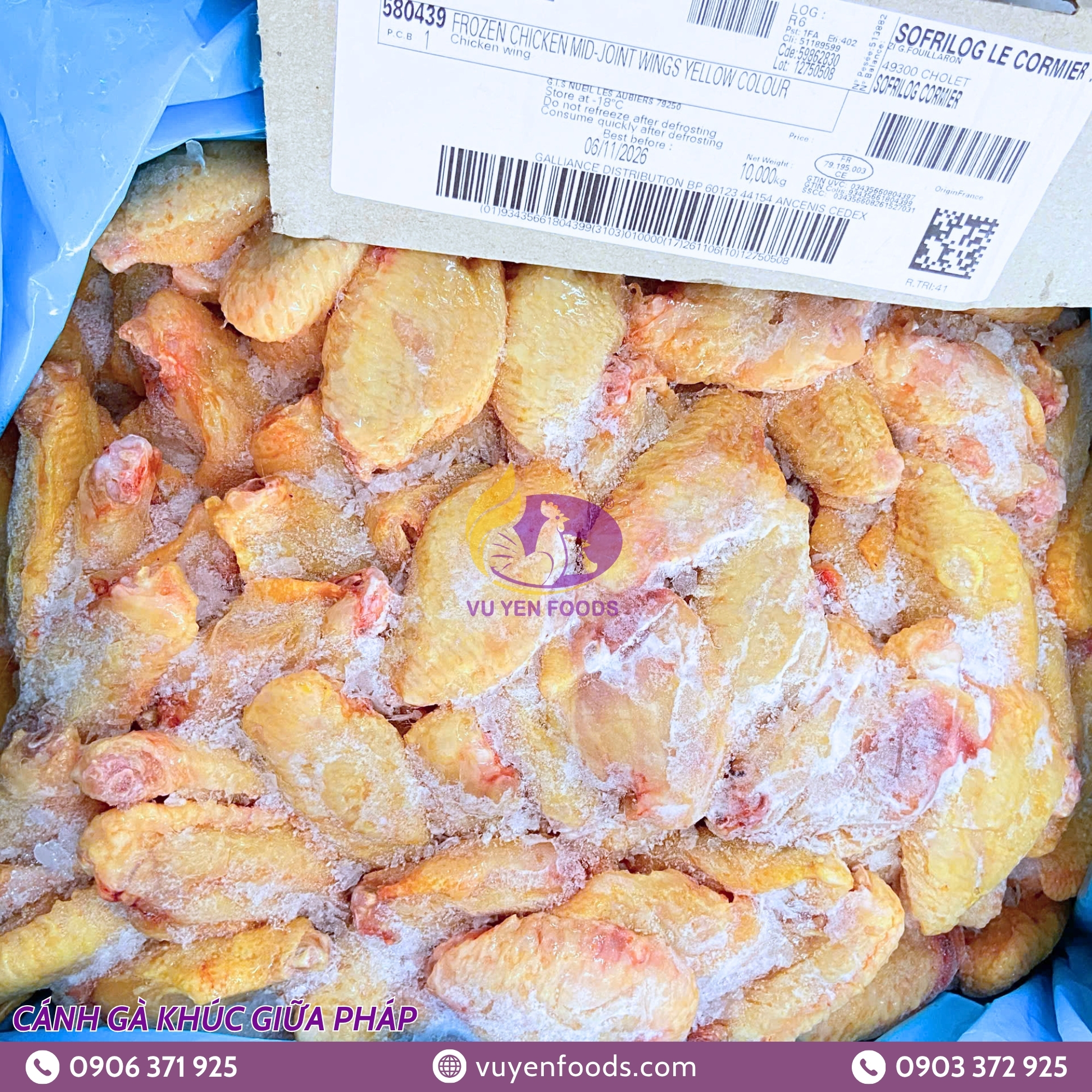 CÁNH GÀ KHÚC GIỮA PHÁP