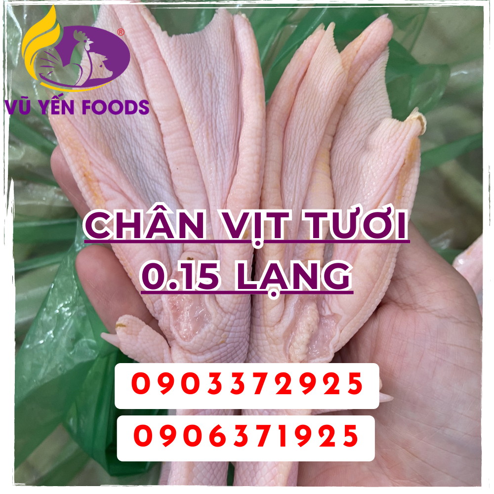 Chân Vịt tươi 0.15 lạng