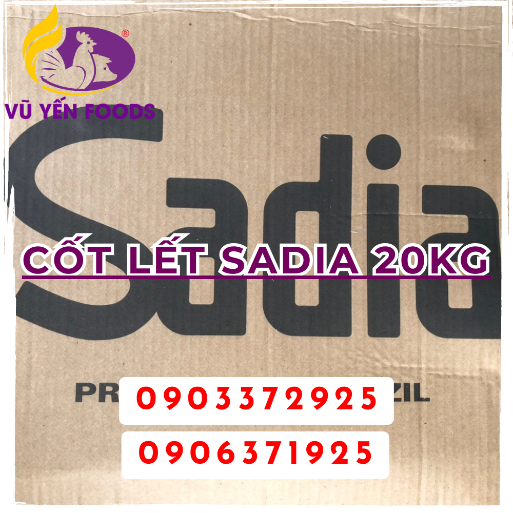 Cốt lết Sadia 20kg