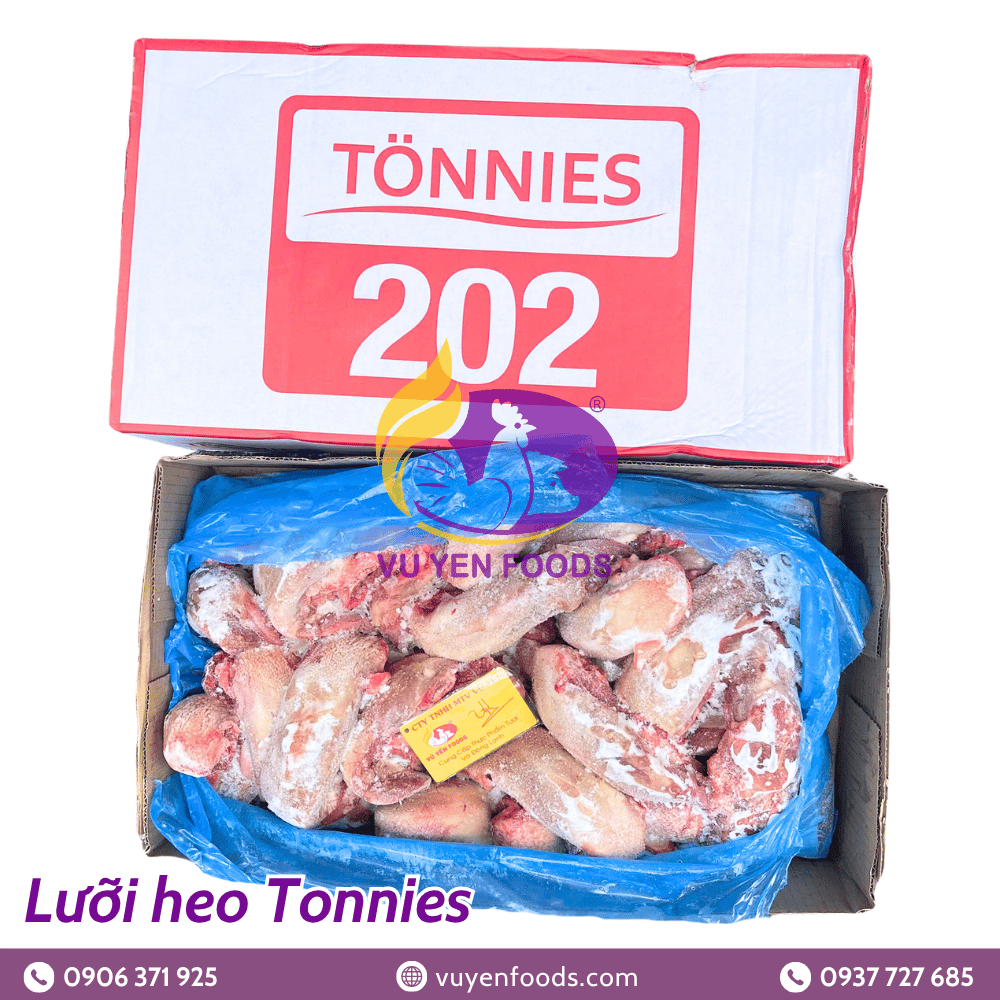 LƯỠI HEO TONNIES