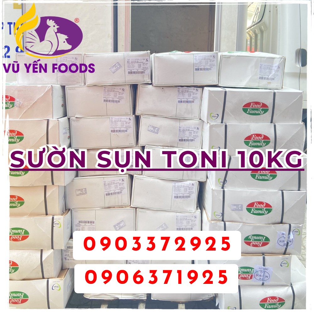 Sườn sụn Toni 10kg