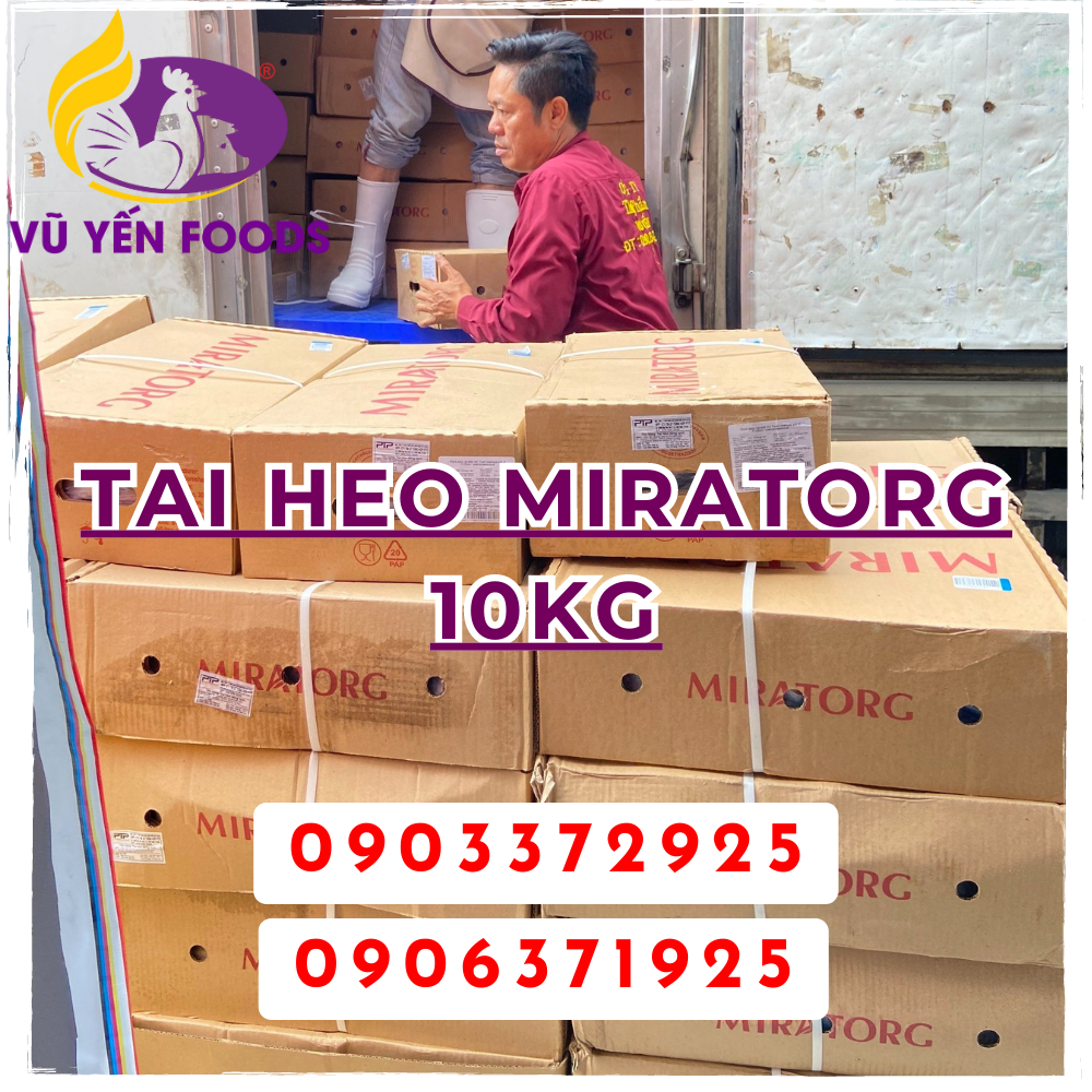 Tai heo Miratorg 10kg
