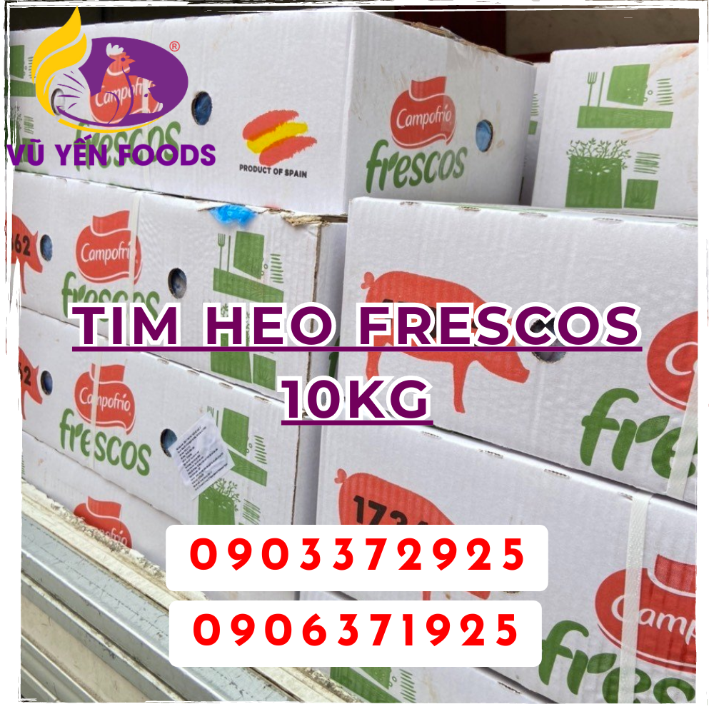 Tim heo Frescos 10kg