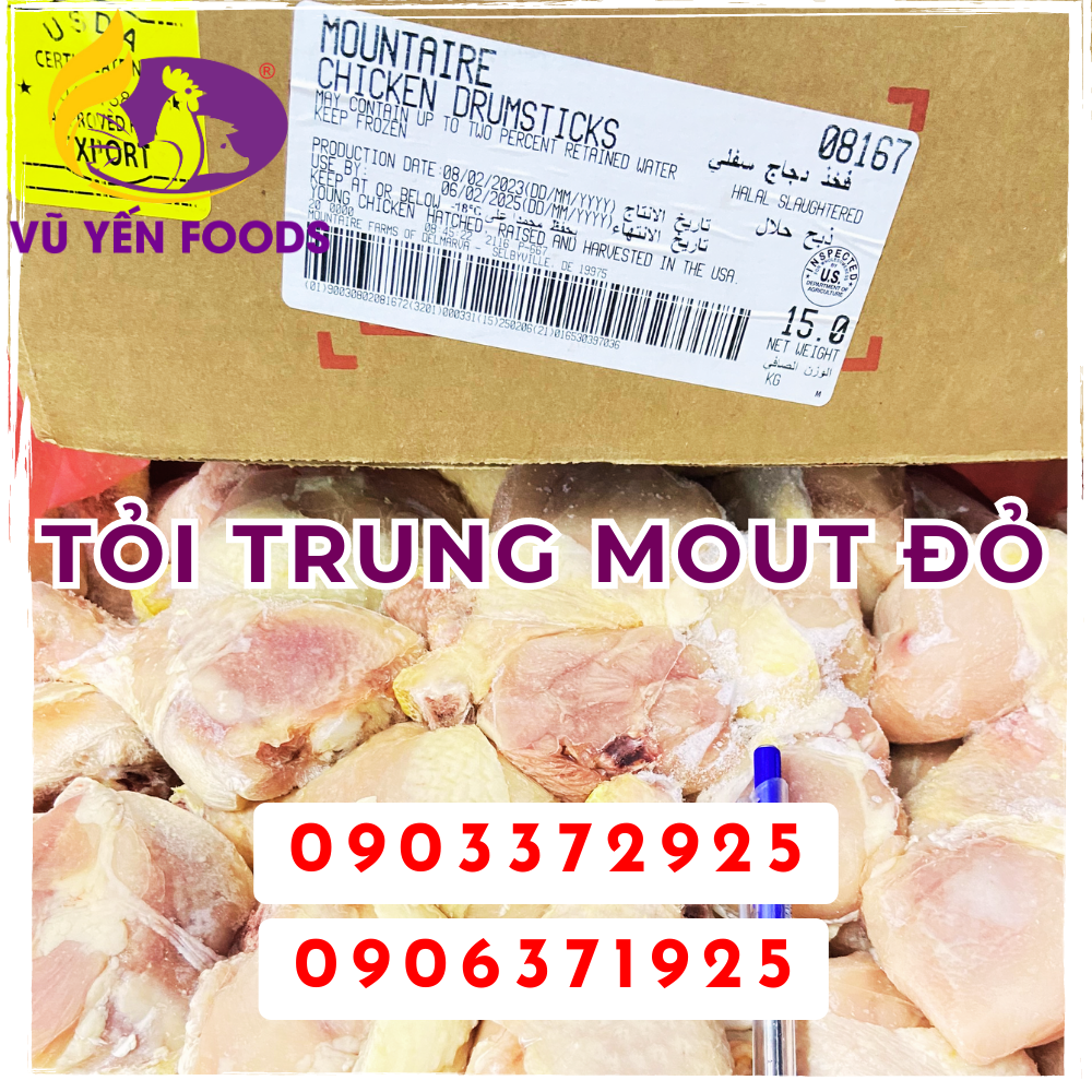 Tỏi trung mout đỏ
