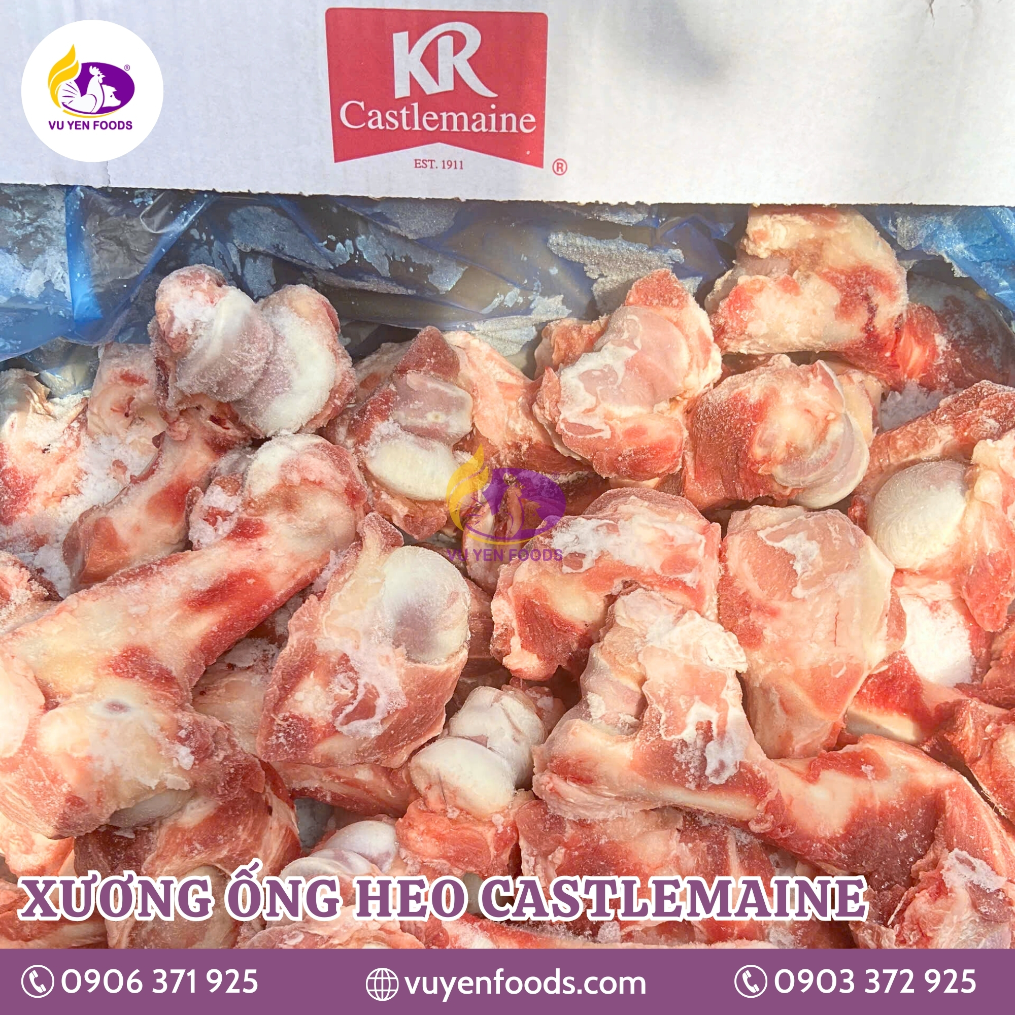 XƯƠNG ỐNG HEO CASTLEMAINE ÚC